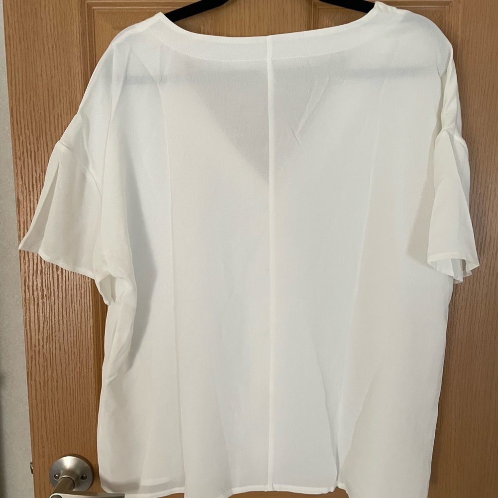 Polyester Misslook blouse, Size S, NWOT - Picture 2 of 2